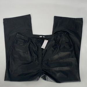 Dex Faux Leather Black Buttery‎ Soft High Rise Pants